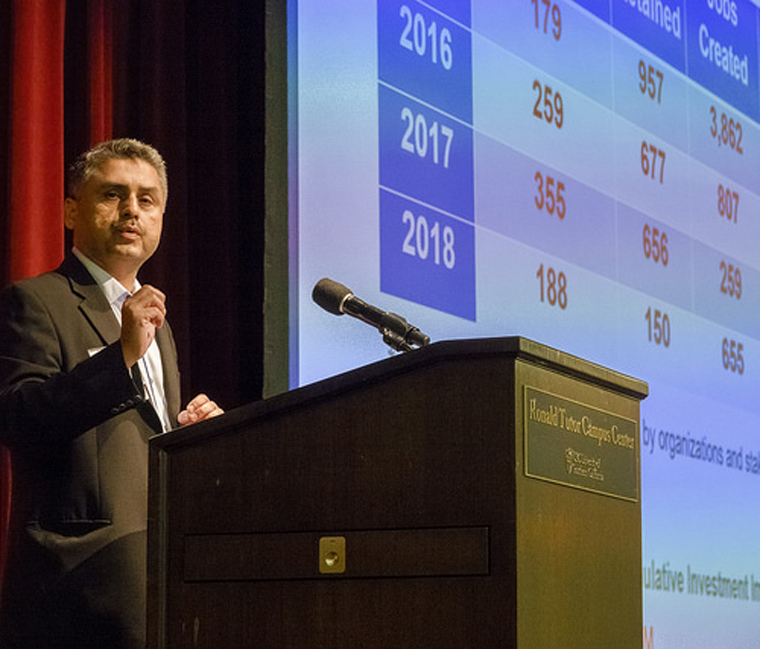 Deepak Bahl, program director and co-principal investigator at the USC Center for Economic Development