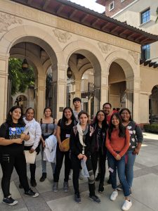 Planning for College participants on a campus tour