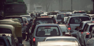 Traffic and smog