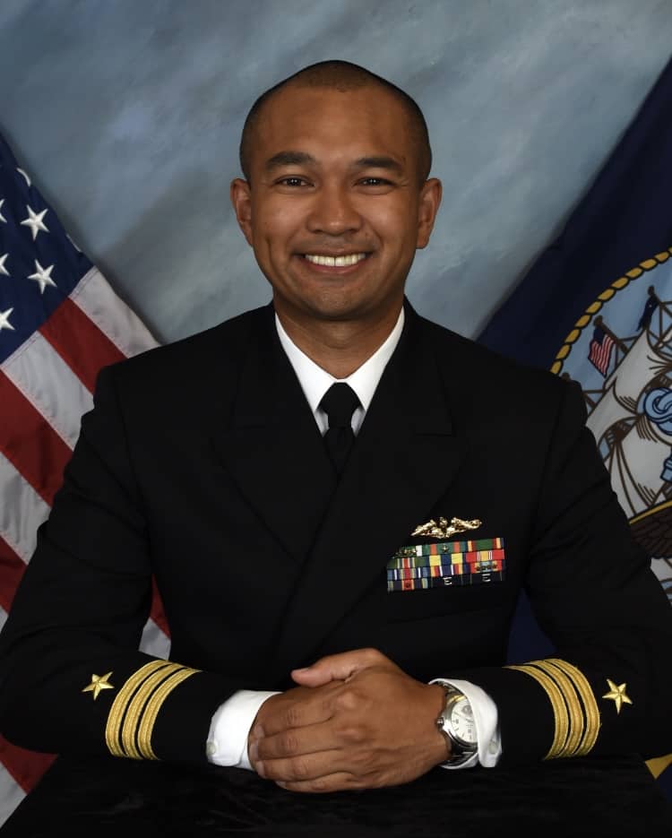 Commander Joshua Ragadio headshot