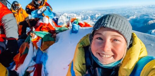 USC Price freshman is the youngest American woman to summit Everest