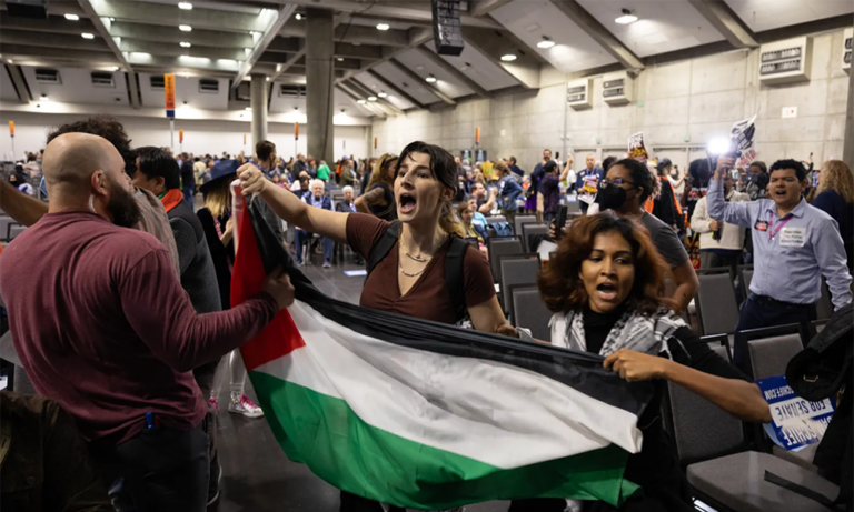 Read: Grose quoted about how the war in Gaza influenced the California primary election by voters who withheld support for President Joe Biden, demanding a permanent ceasefire in Gaza