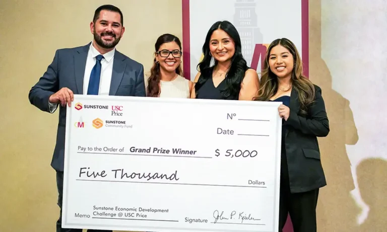 Read: Price students win Sunstone Challenge with San Bernardino startup plan