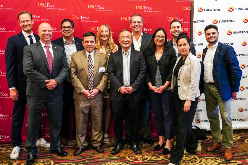 The City/County Management Fellowship Board of Directors in a group photo.