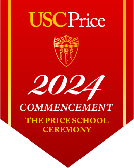 USC Price 2024 Commencement Banner