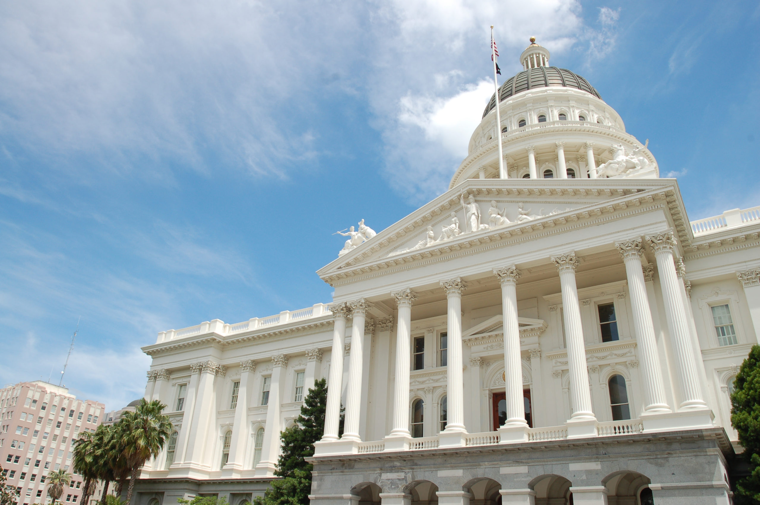 California State Capitol Building in Downtown Sacramento