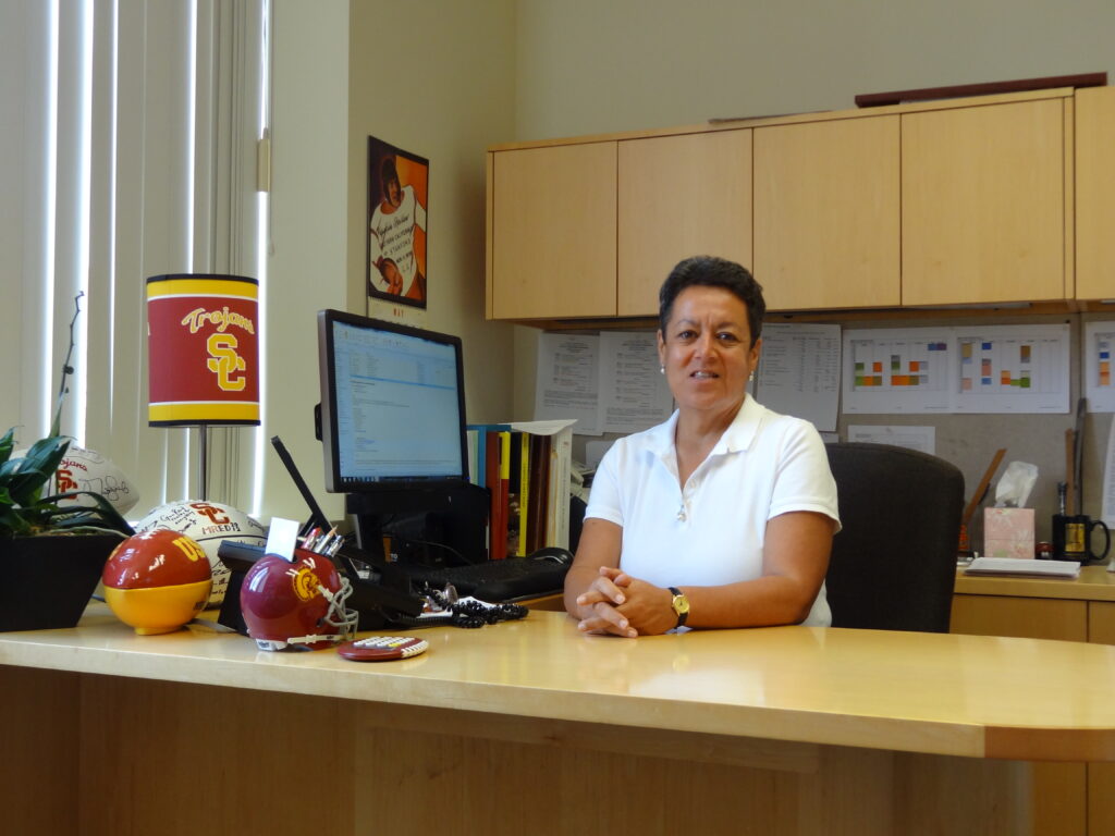 Sonia Savoulian in her office