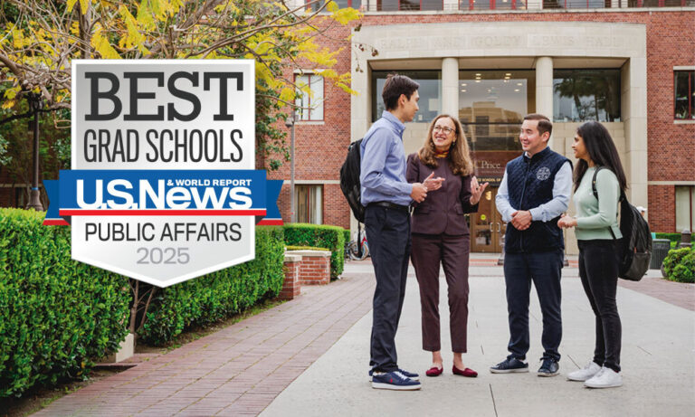 Read: USC Price School Rises to No. 3 Ranked Public Affairs School