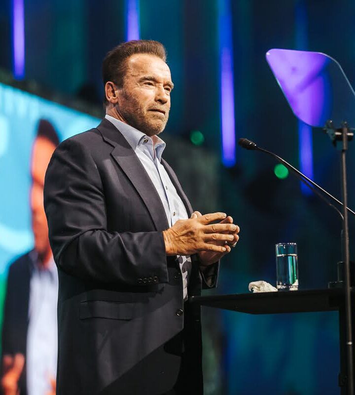 Schwarzenegger at AWS