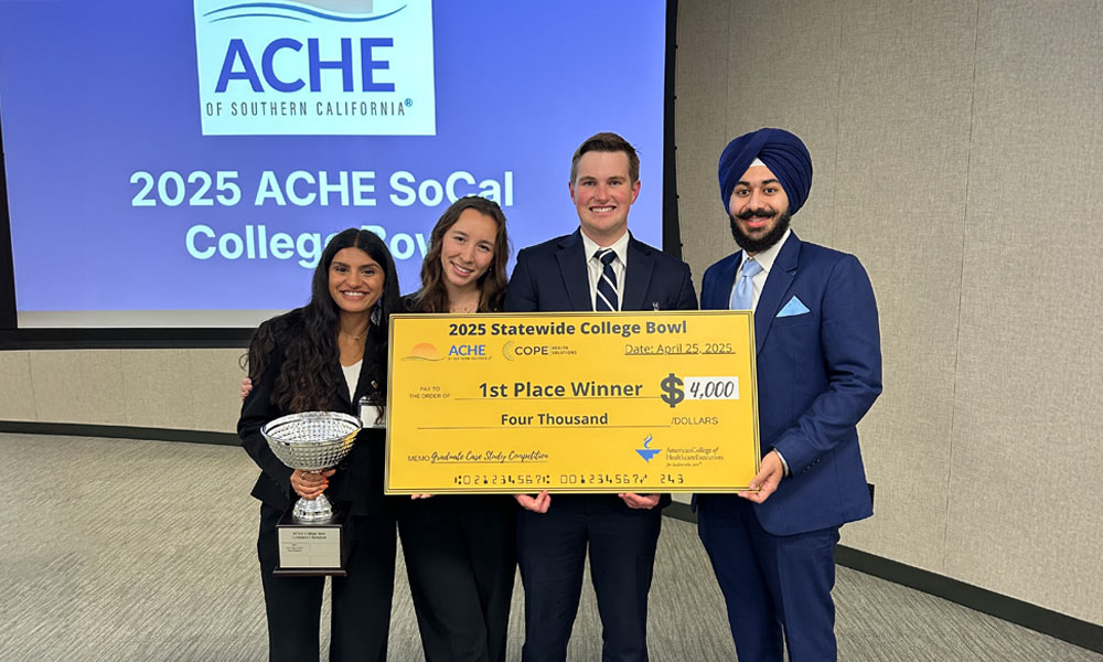 Read: MHA students win ACHE Statewide College Bowl