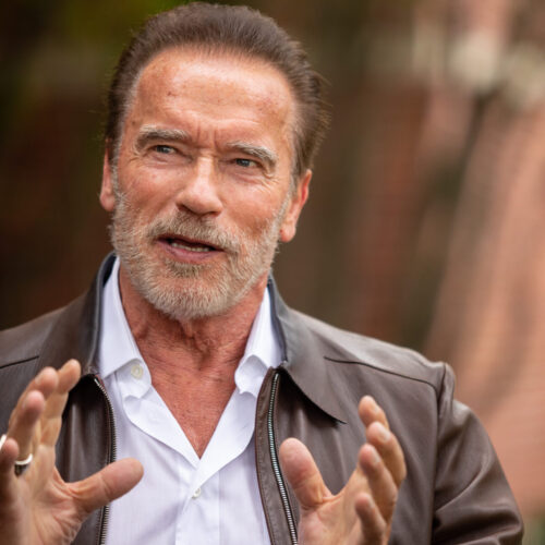 Arnold Schwarzenegger headshot